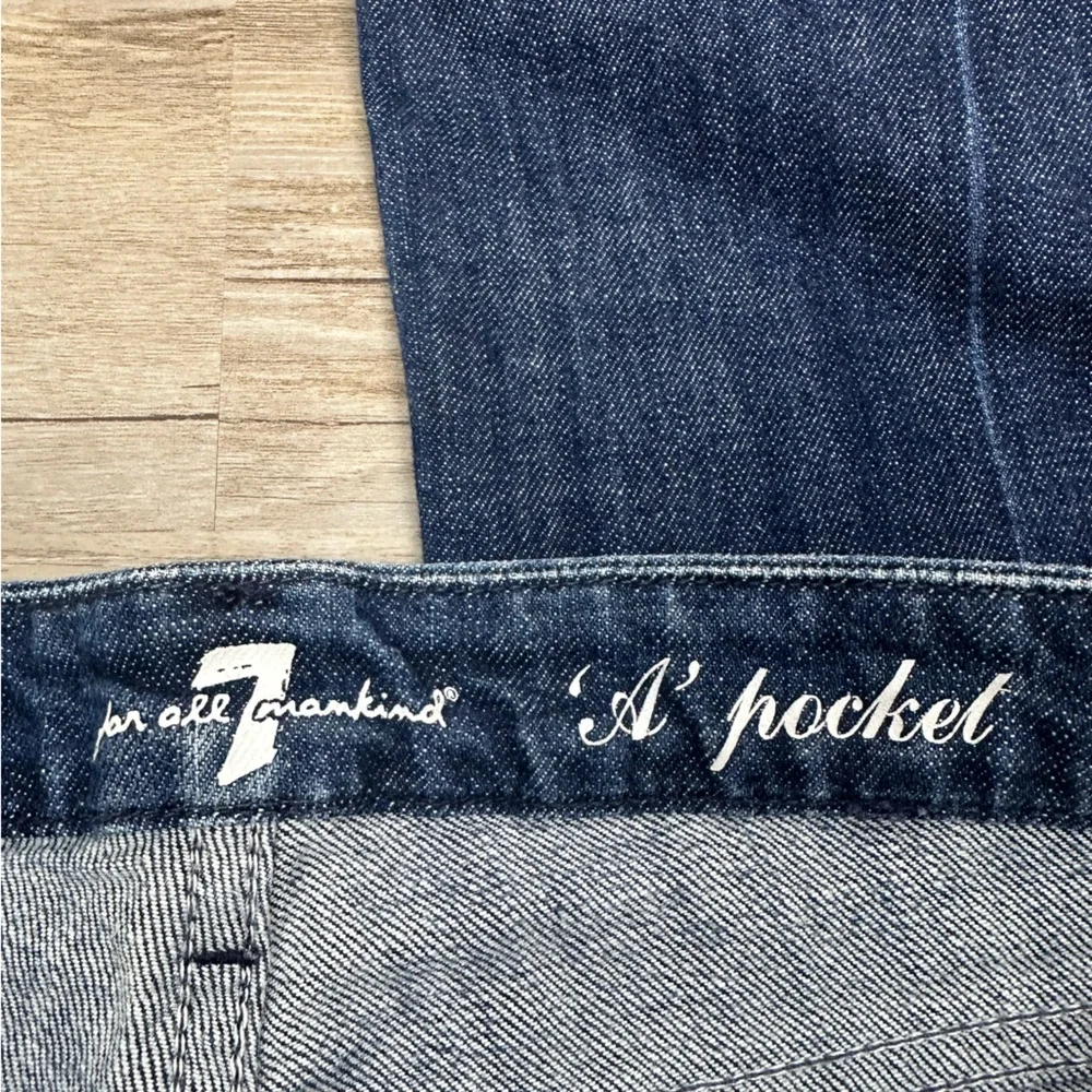 7 for All Mankind A Pocket Medium Wash Bootcut Flare Jeans Size 29
